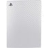 White Carbon Fiber Specialty Texture Material PS5 Digital Edition Console Skin